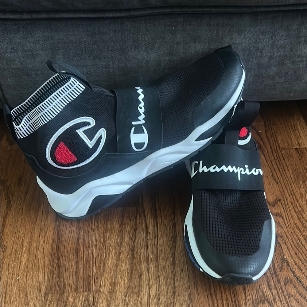 Champion Black and White Athletic Shoes